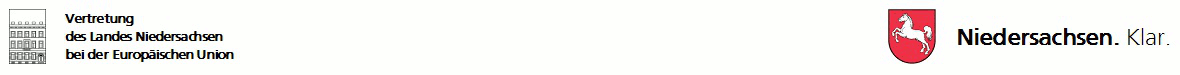Logo der Vertretung des Landes Niedersachsen bei der Europäischen Union